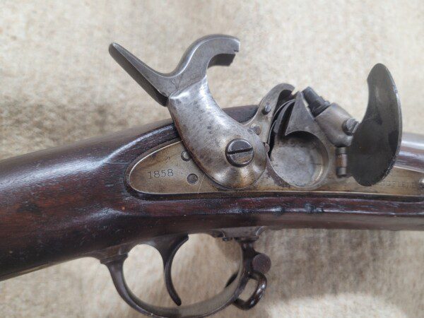 M1855 Springfield Rifled Musket manufactured in 1858, very nice!