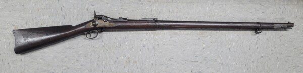 Fine US Model 1884 Trapdoor Springfield, Ramrod Bayonet model produced in 1887