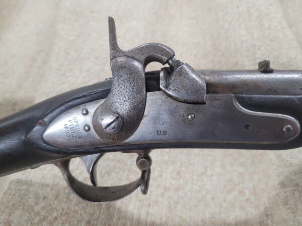 Exceptional bolster conversion Civil War artillery musketoon, Springfield 1825
