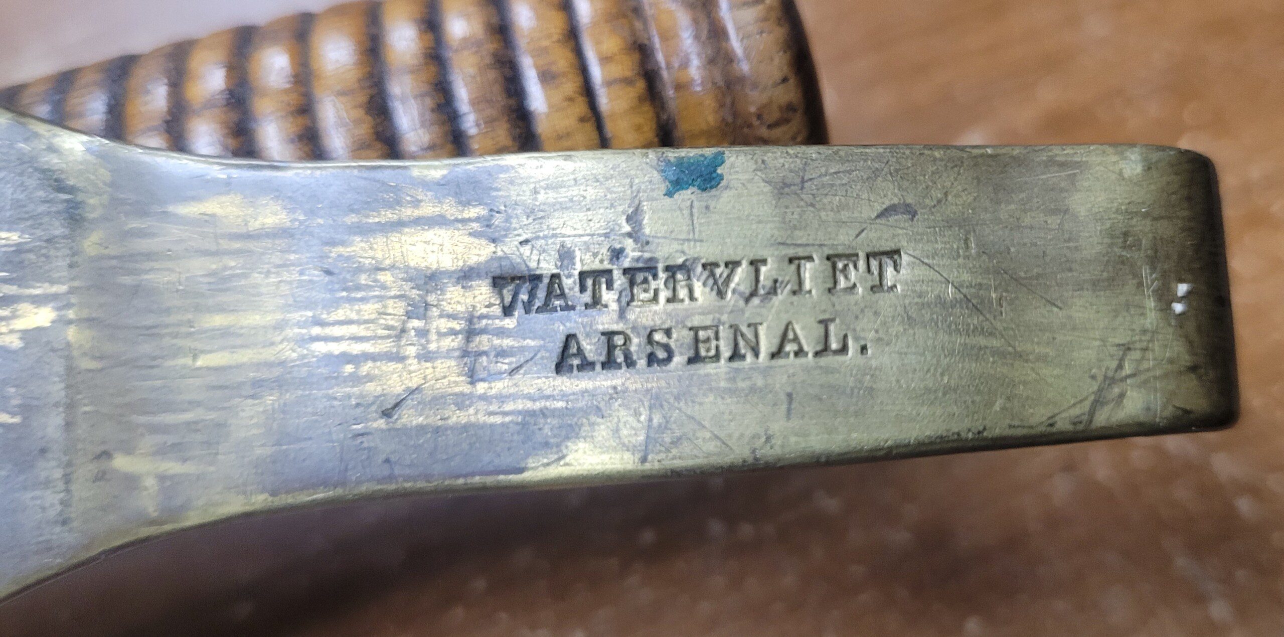 RARE Indian Wars US Army Model 1880 military hunting knife with original scabbard - Image 3