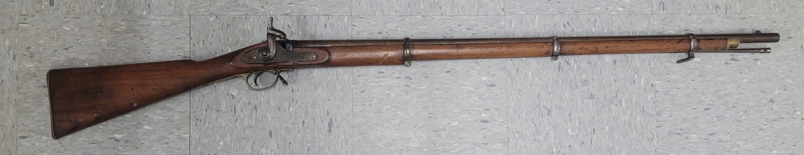 RARE Confederate NUMBERED Tower Enfield .577 rifle musket dated 1861 - Image 3