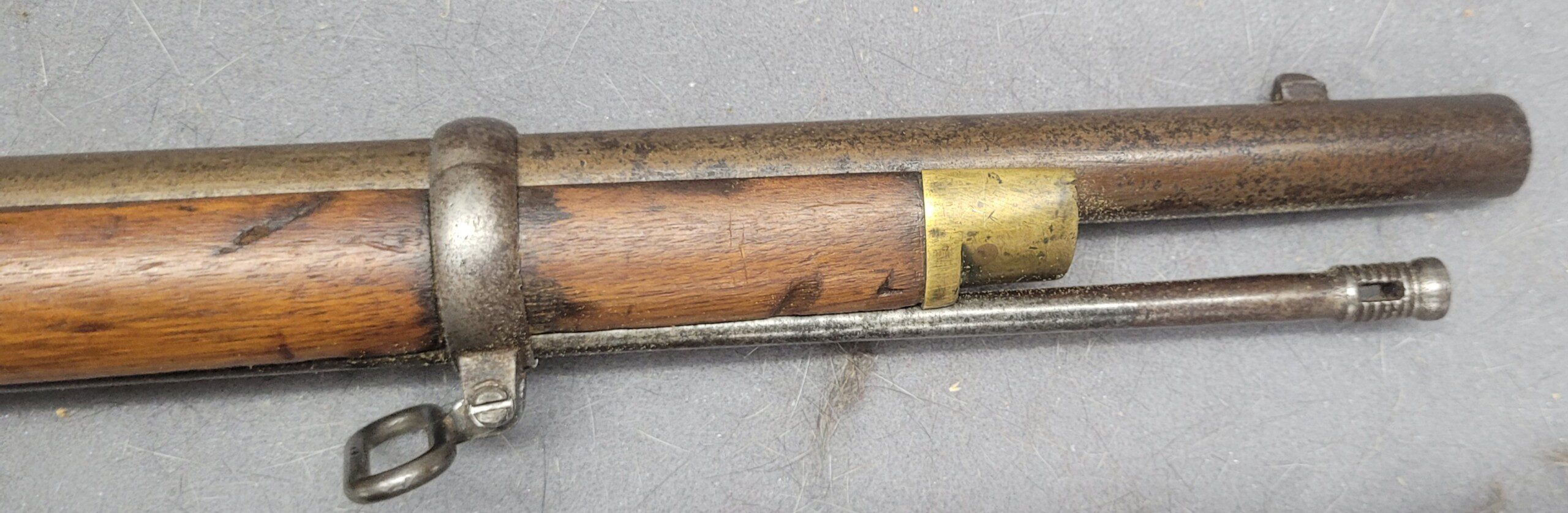 RARE Confederate NUMBERED Tower Enfield .577 rifle musket dated 1861 - Image 4