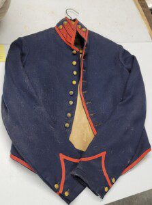 Civil War artillery shell jacket, ex-theatrical company use!