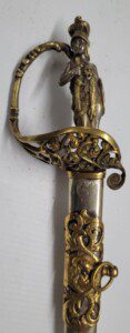 Museum grade Civil War presentation statue hilt sword, Pennsylvania Surgeon, full battle honors engraved!