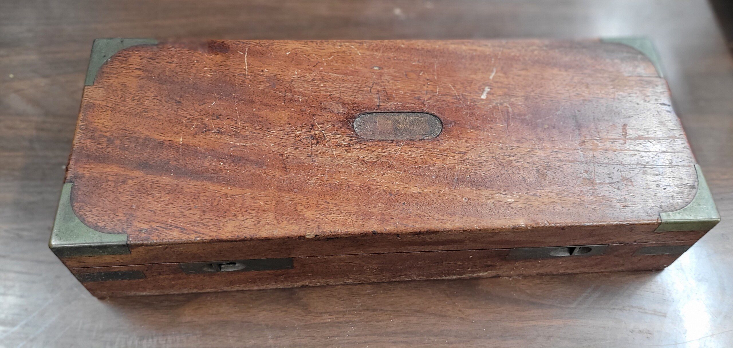 VERY RARE US Hospital Department field surgical kit, 3 tier, recovered from Cedar Creek battlefield! - Image 2
