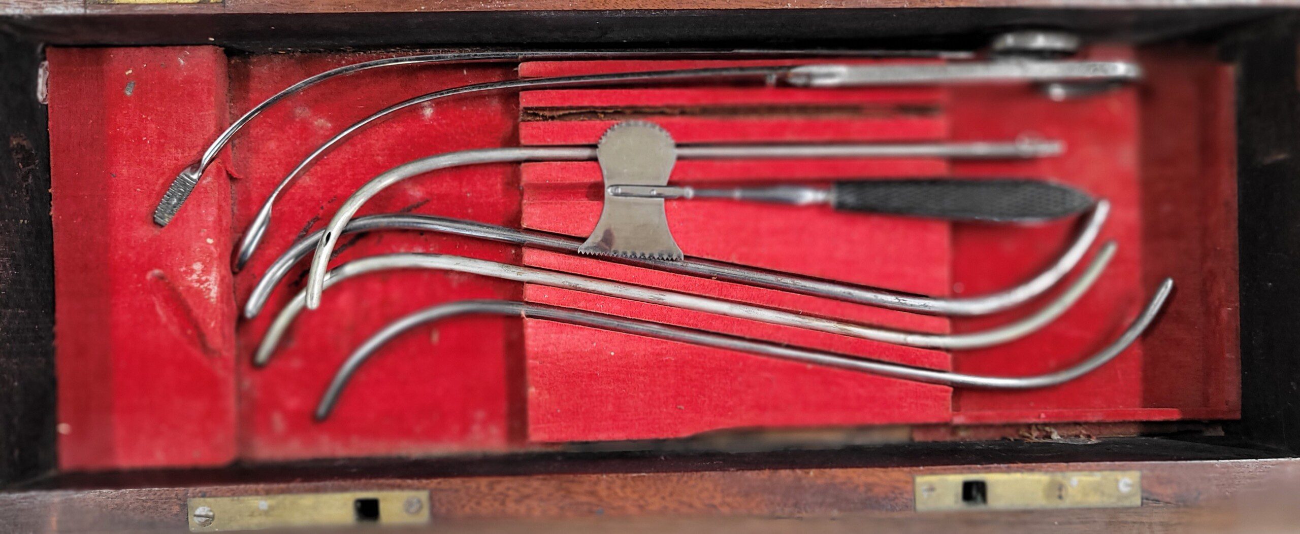 VERY RARE US Hospital Department field surgical kit, 3 tier, recovered from Cedar Creek battlefield! - Image 7