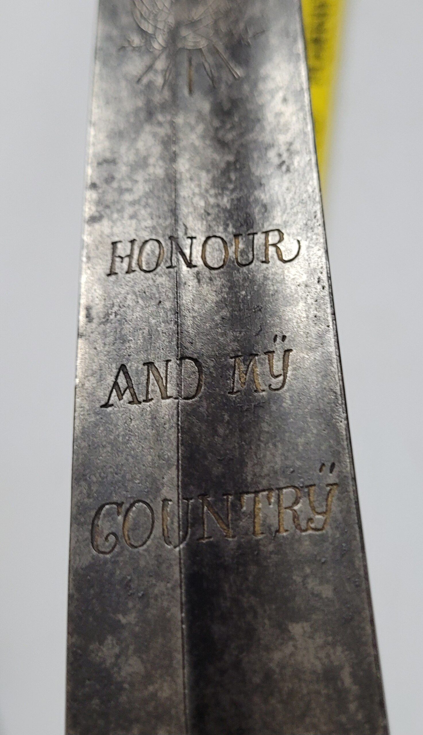 Exceptional American War of 1812 era Napoleonic style sword with patriotic motifs