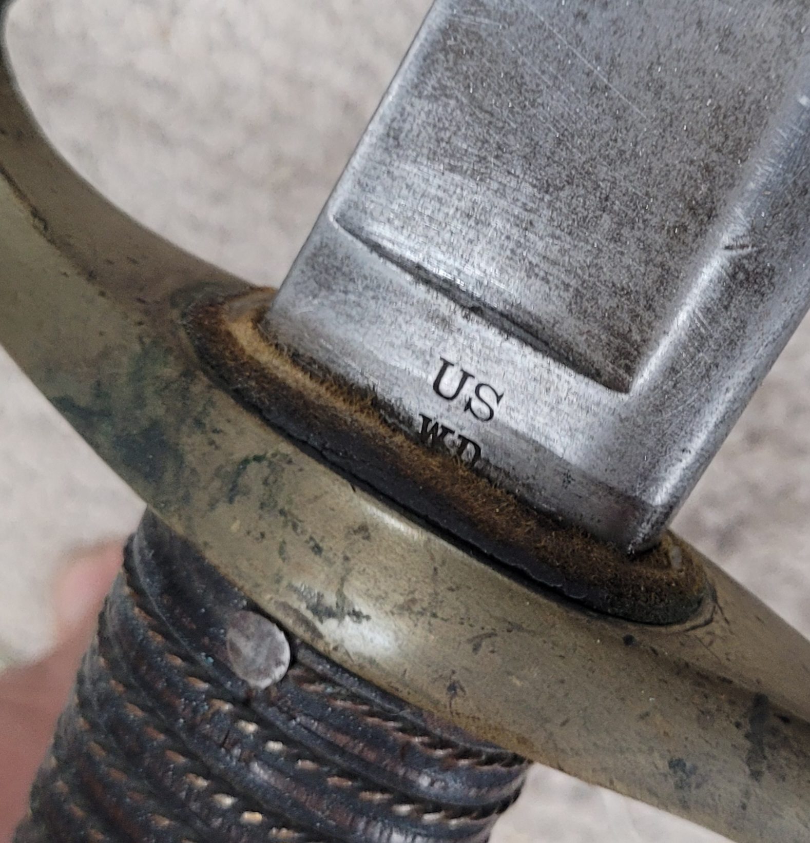 US Model 1840 Light Artillery sword, 1849, fresh find from Minnesota!