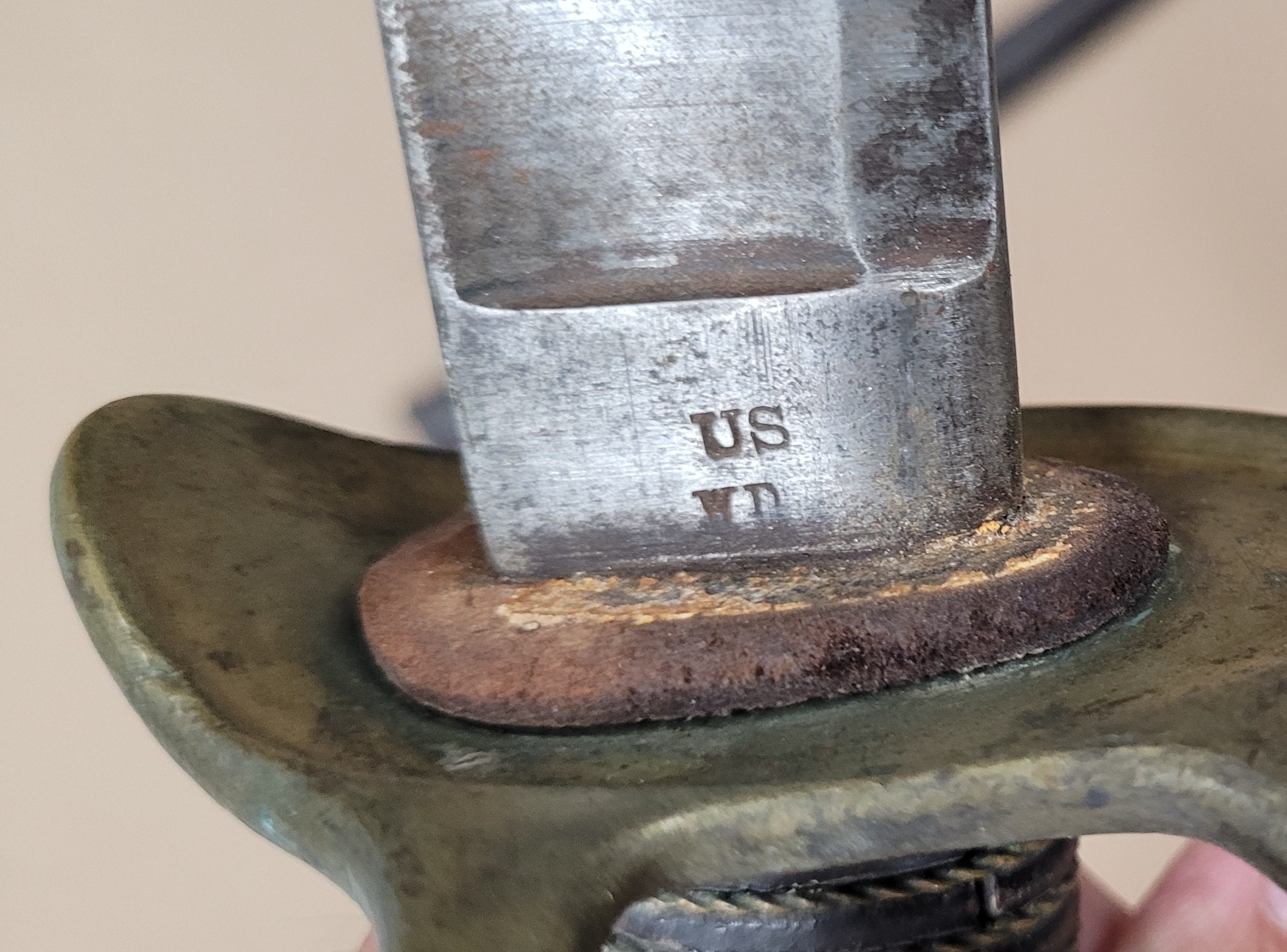 Exceptional antebellum Ames M1840 “Old Wristbreaker” Heavy Cavalry sword, 1849 - Image 3