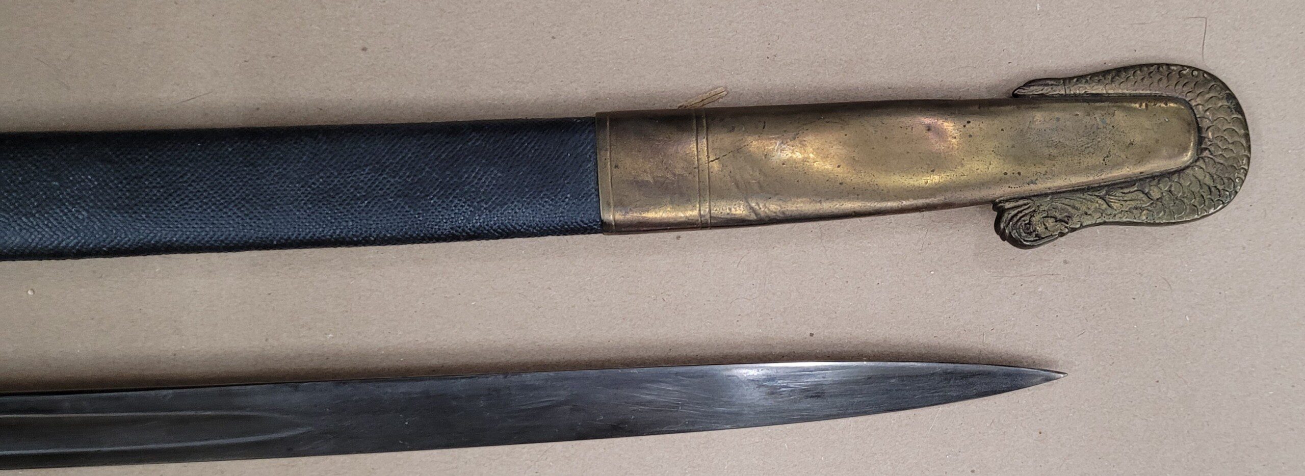 Fine Civil War US Navy officer sword by Horstmann, exceptional Model 1852 - Image 3
