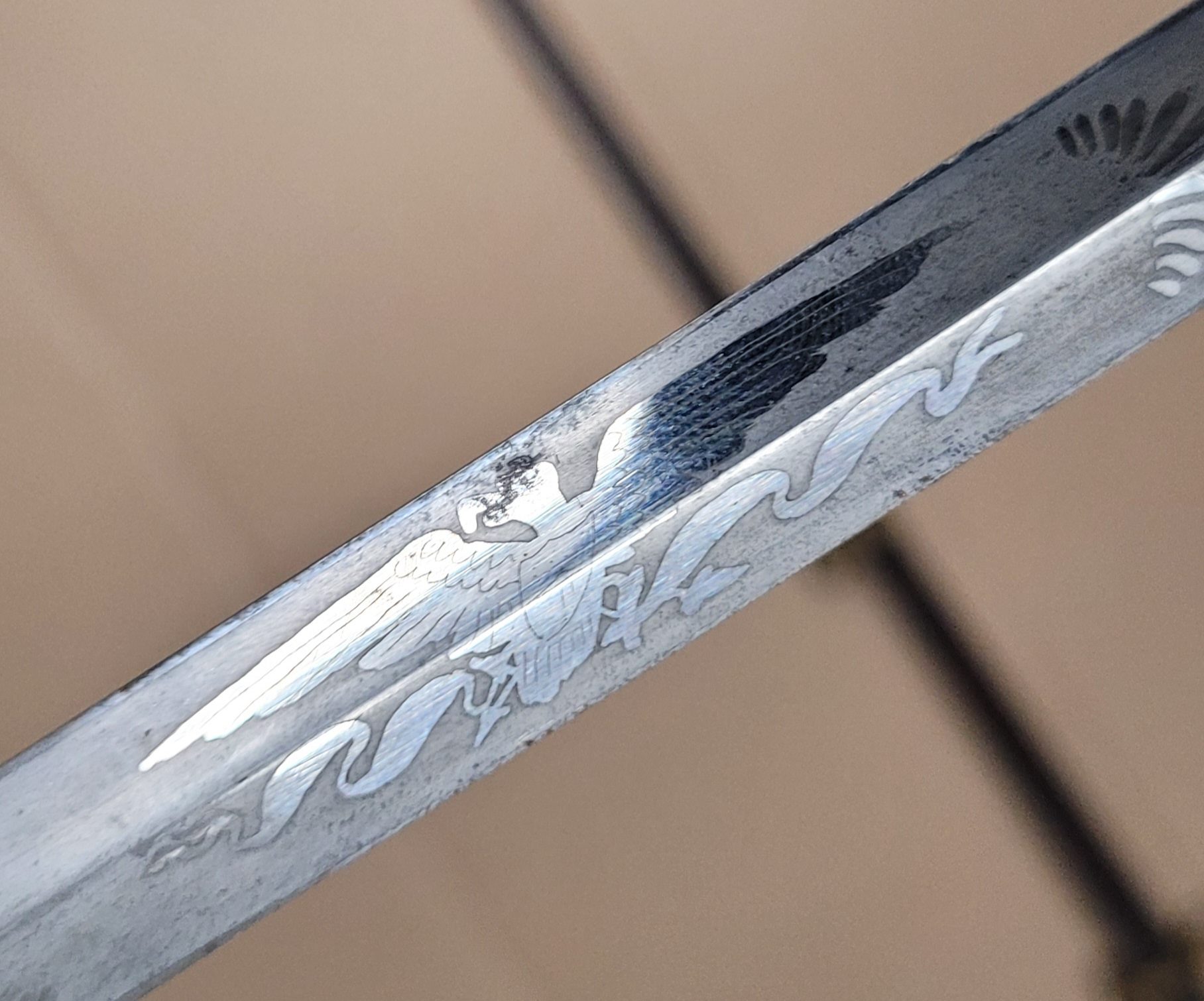 RARE Civil War Ames Model 1860 Field and Staff Officer sword - Image 4