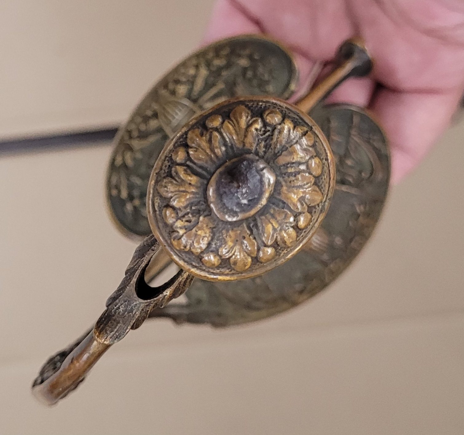 RARE Civil War Ames Model 1860 Field and Staff Officer sword - Image 7