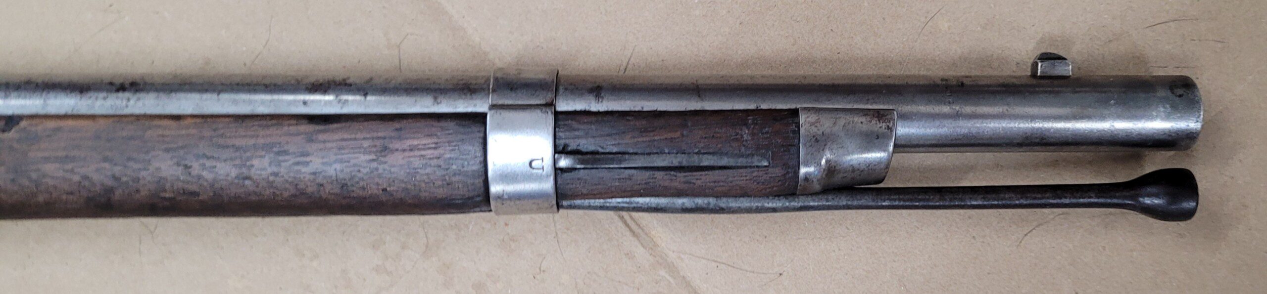 Exceptional and scarce M1861 rifle musket by E. Robinson, New York, 1863 - Image 3