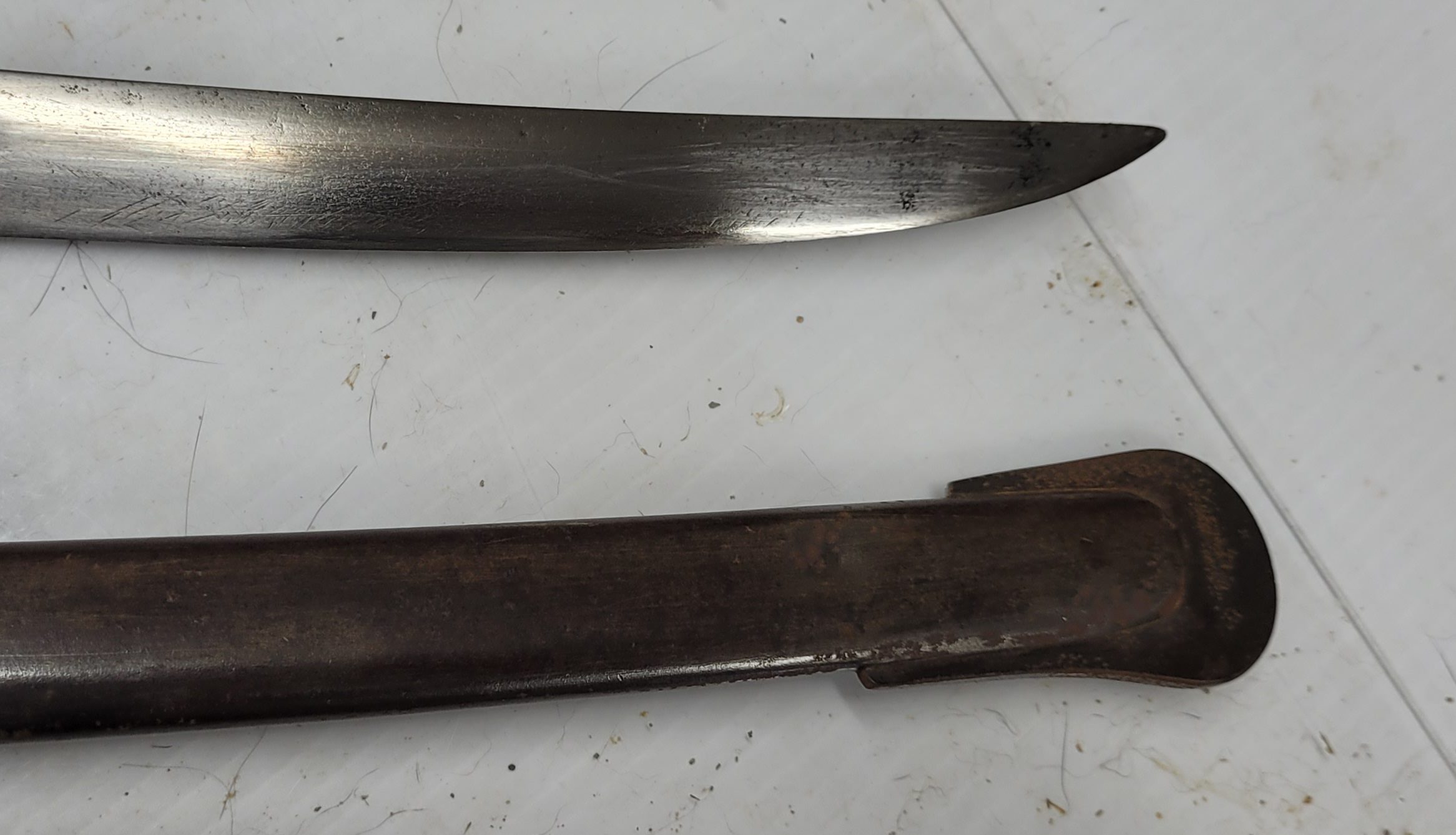 RARE antebellum Civil War Ames Model 1860 Light Cavalry sword FIRST YEAR 1858 MINT blade! - Image 3