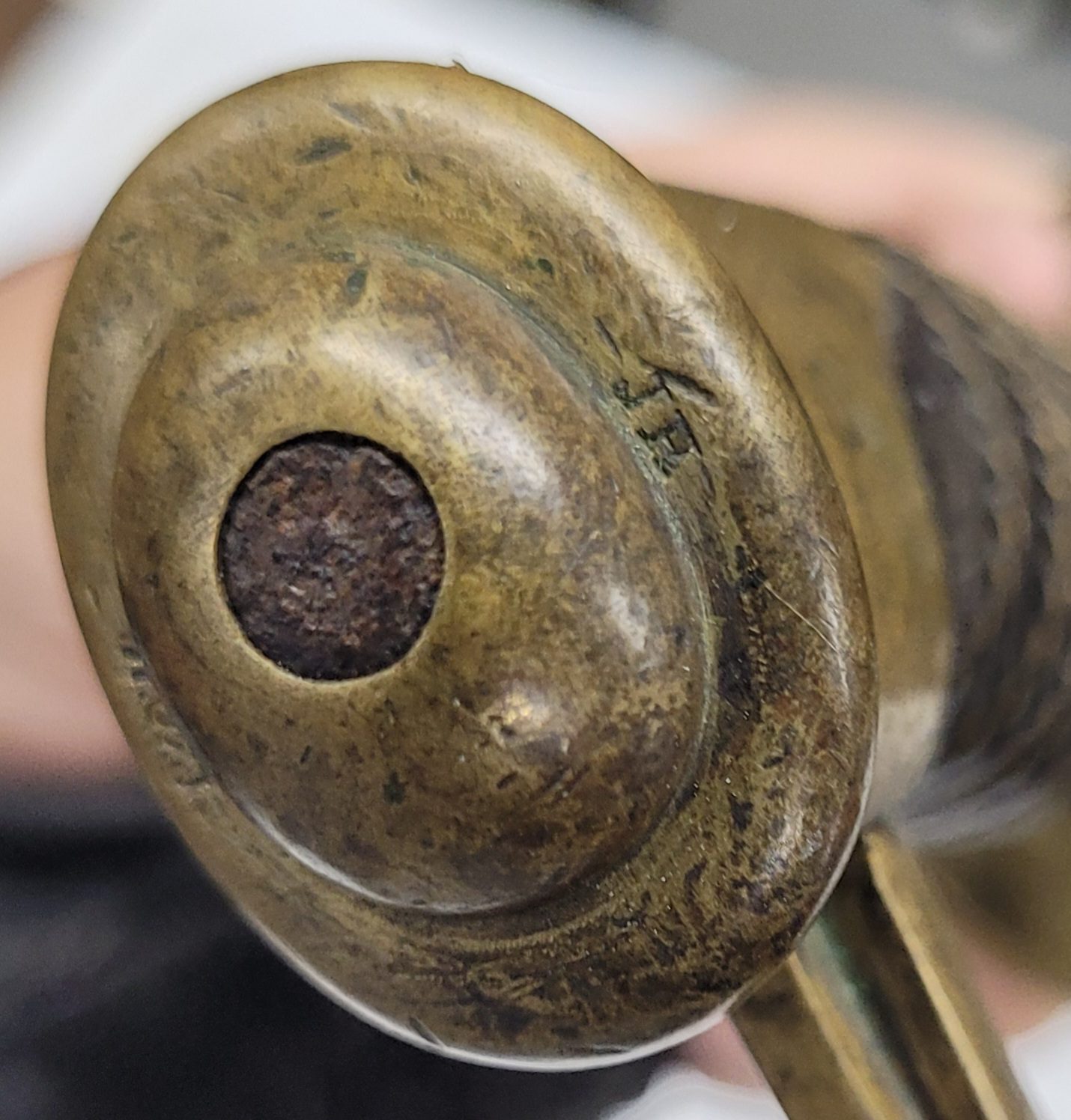 RARE antebellum Civil War Ames Model 1860 Light Cavalry sword FIRST YEAR 1858 MINT blade! - Image 8