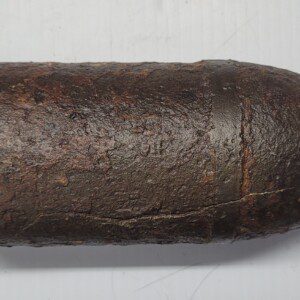 Fine Civil War CONFEDERATE  3” Read artillery shell from Petersburg, Virginia